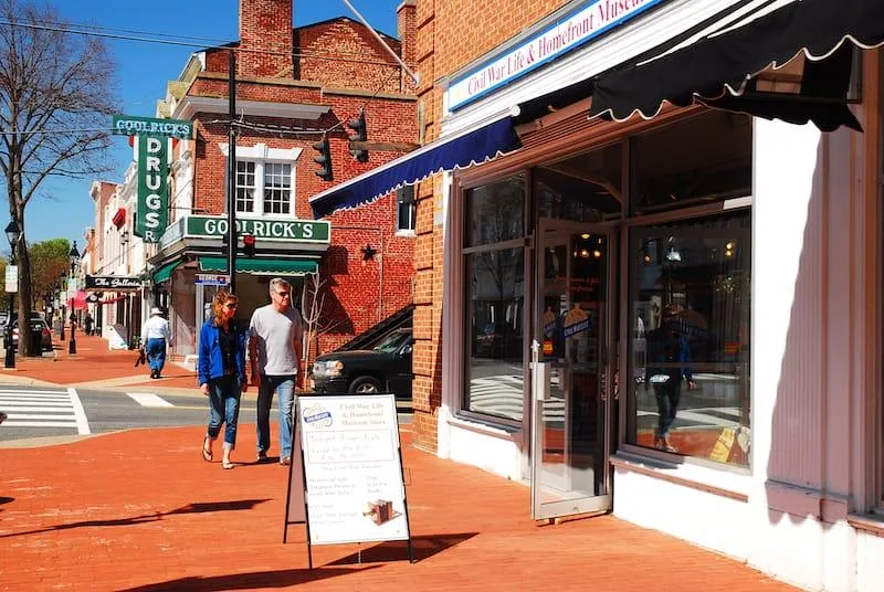Downtown Fredericksburg, Virginia